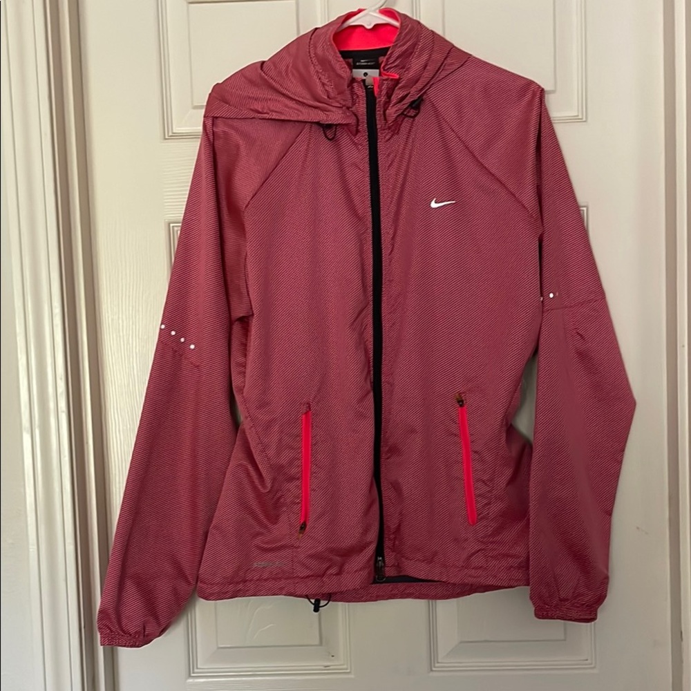 Nike Storm-Fit Women's Pink Windbreaker Sz L